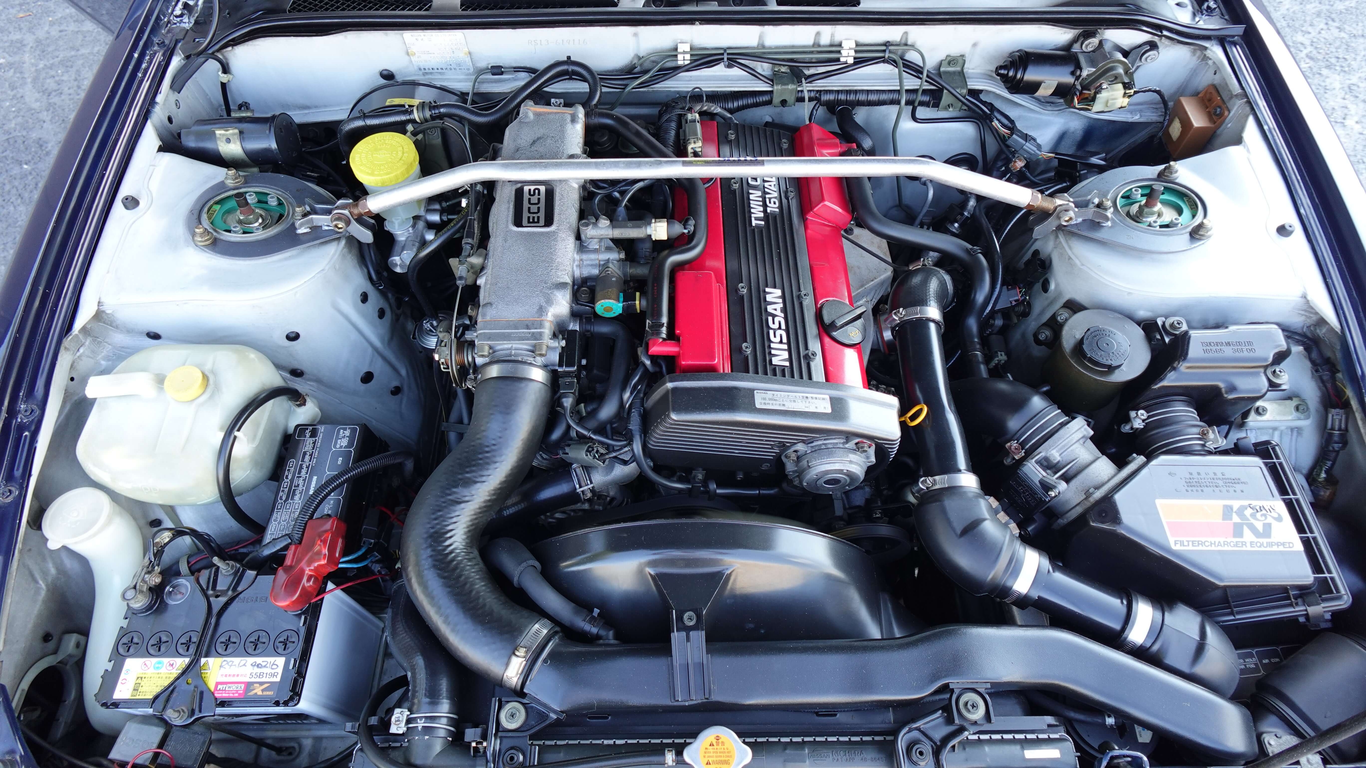 JDM 1990 Nissan 180SX Type-II RS13 Turbo 1.8L