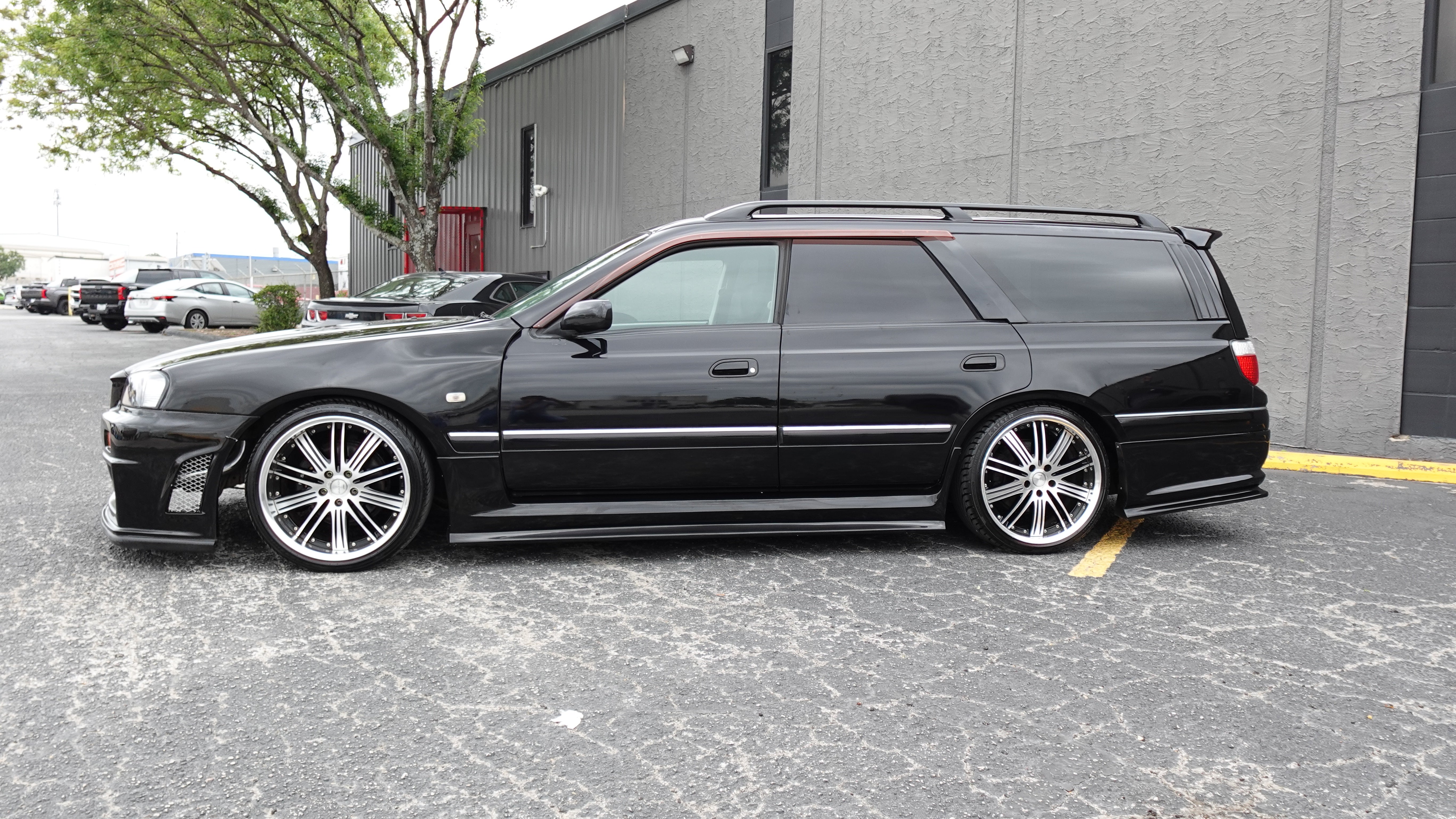 1999 Nissan Stagea RS Four V Turbo AWD R34 GTR Front end Conversion