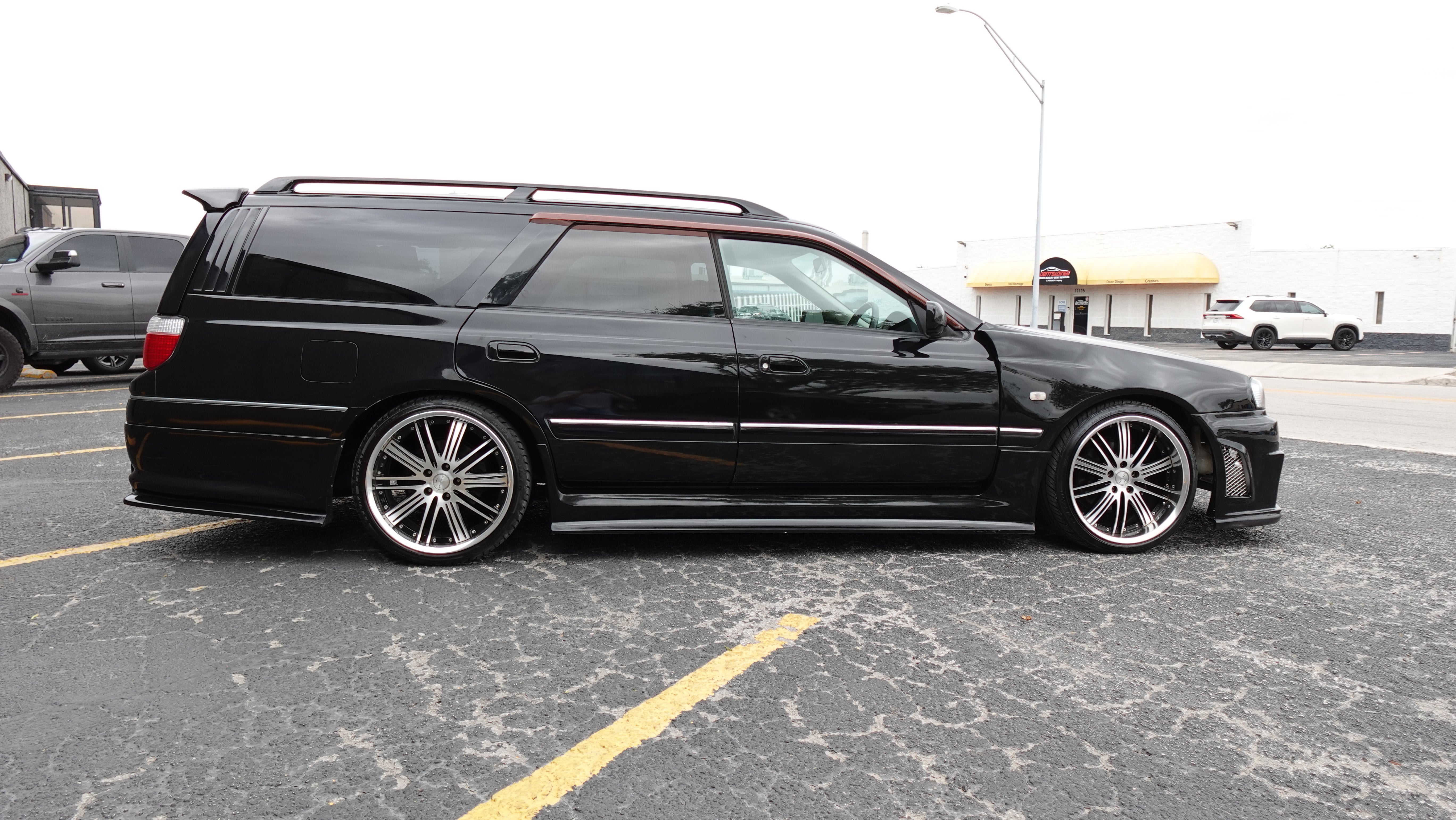 1999 Nissan Stagea RS Four V Turbo AWD R34 GTR Front end Conversion