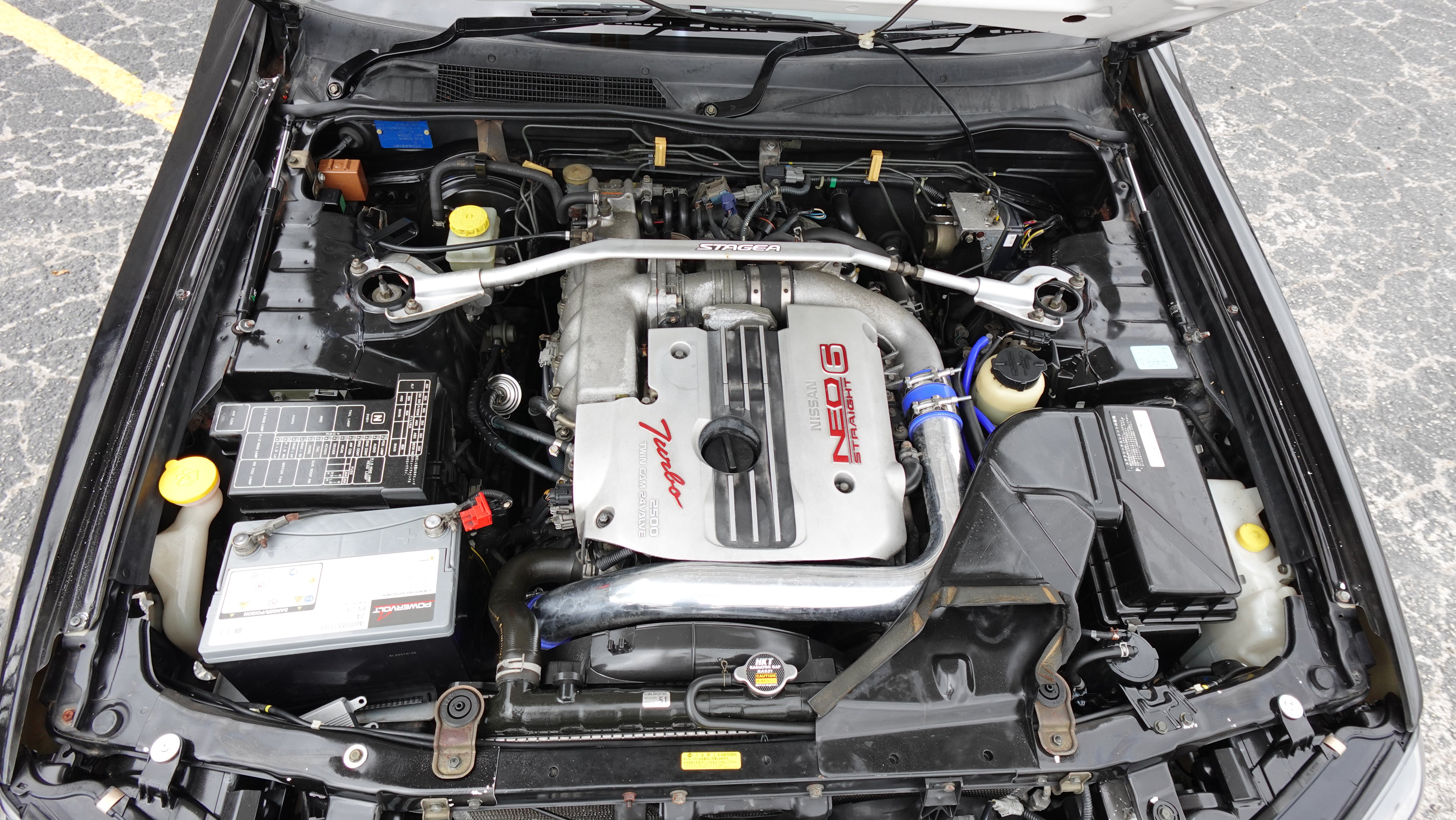 1999 Nissan Stagea RS Four V Turbo AWD R34 GTR Front end Conversion
