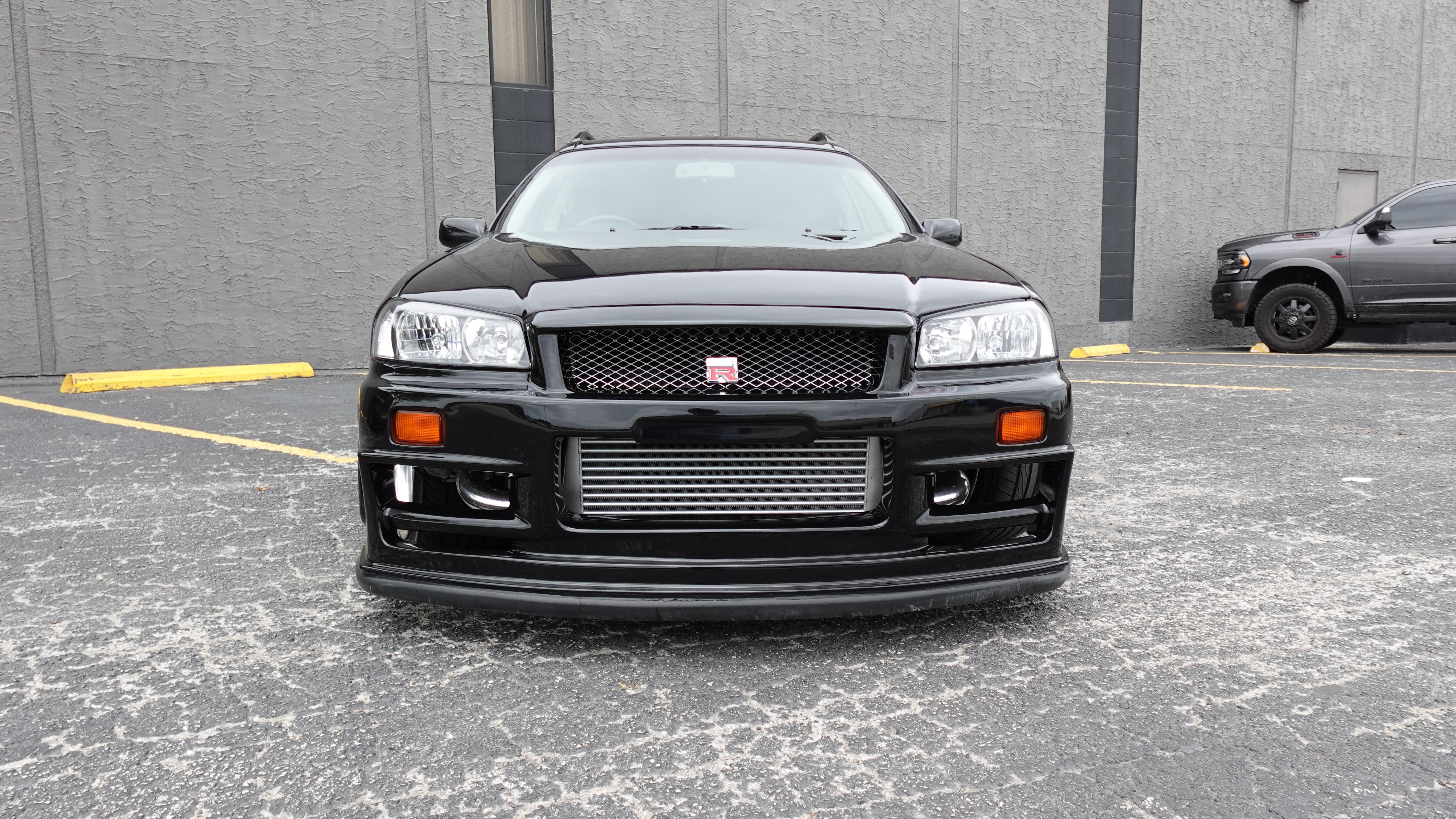 1999 Nissan Stagea RS Four V Turbo AWD R34 GTR Front end Conversion