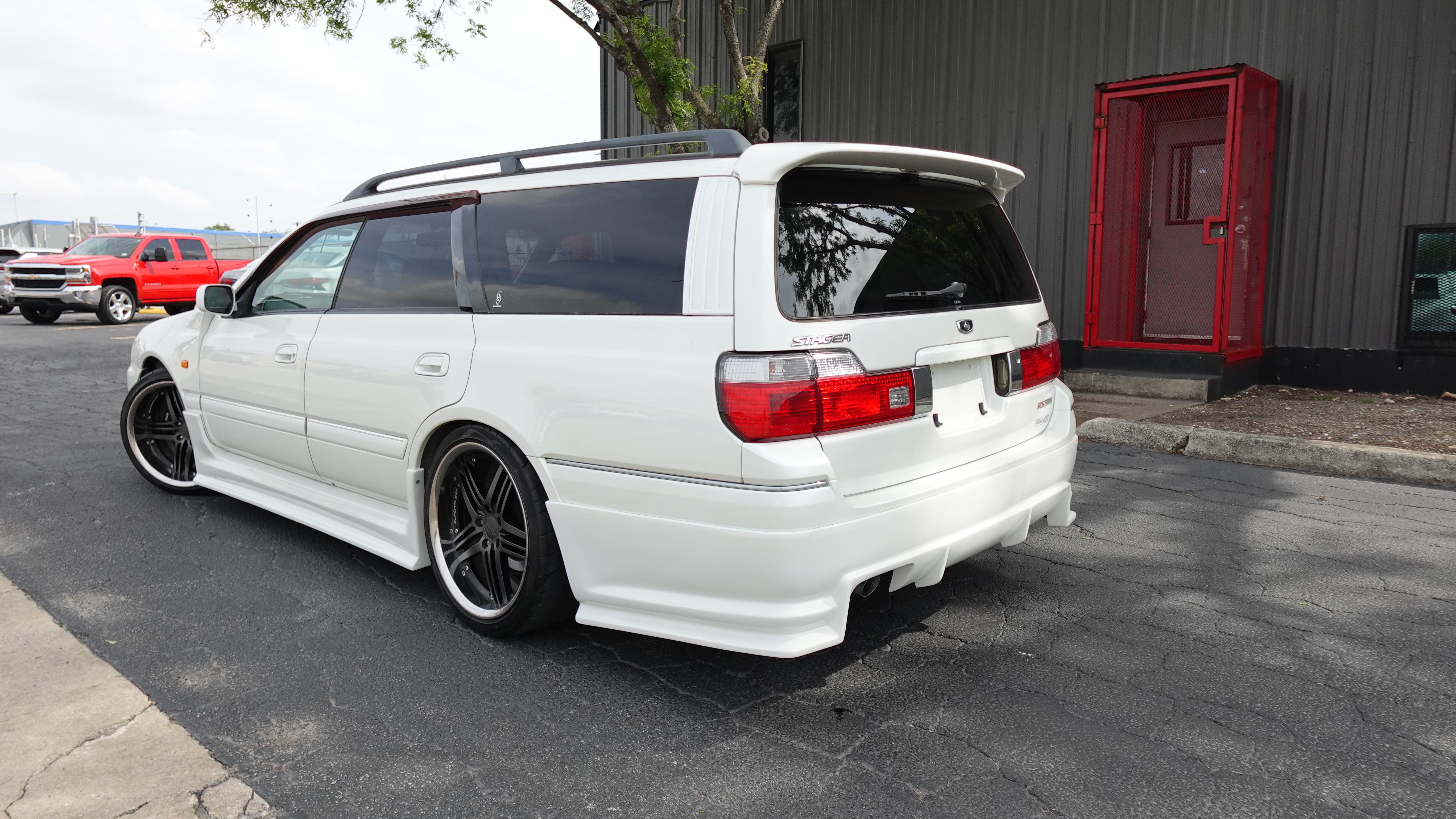 2001 Nissan Stagea RS-4 Turbo AWD 4WD R34 GTR front Conversion