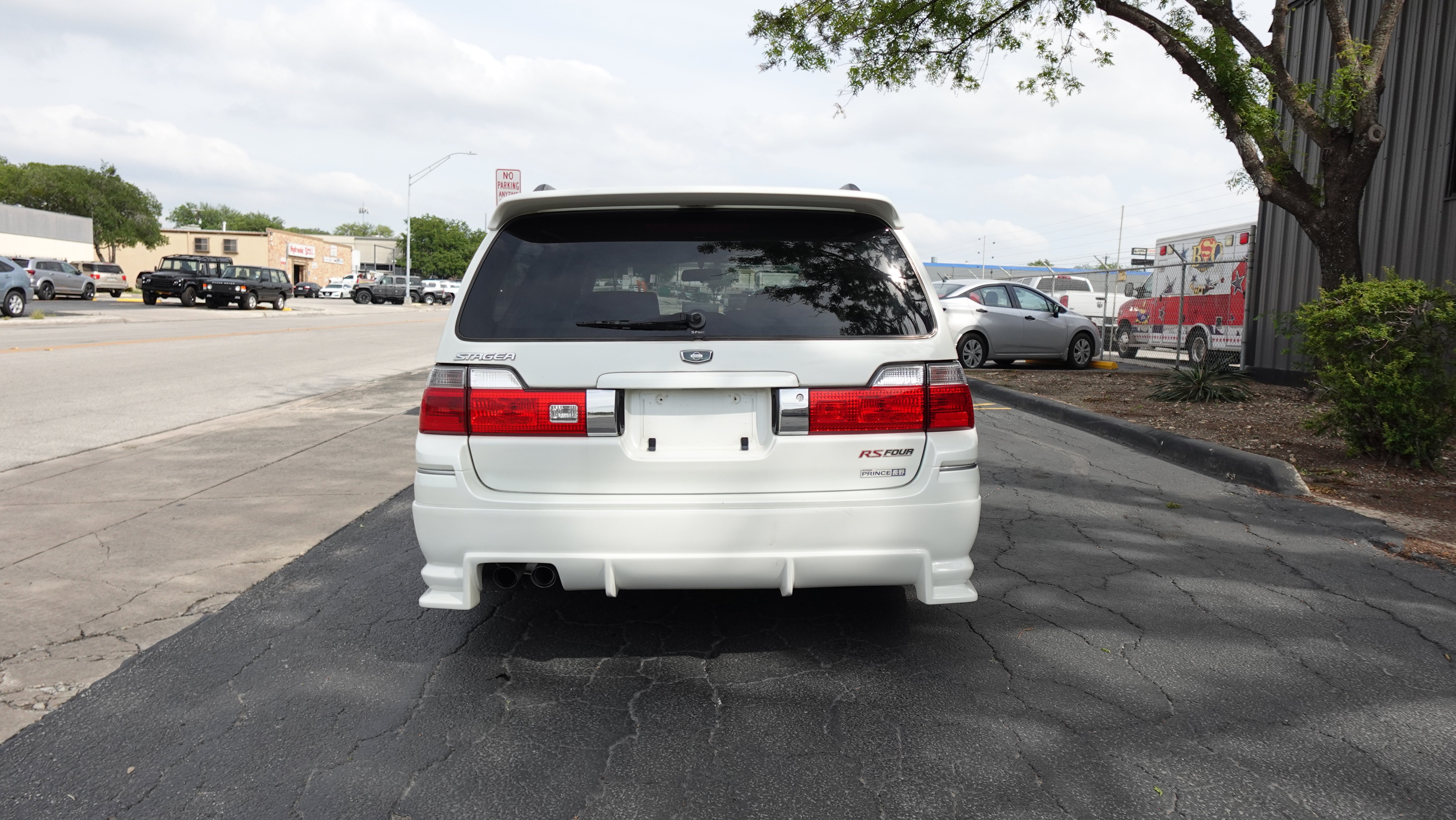 2001 Nissan Stagea RS-4 Turbo AWD 4WD R34 GTR front Conversion
