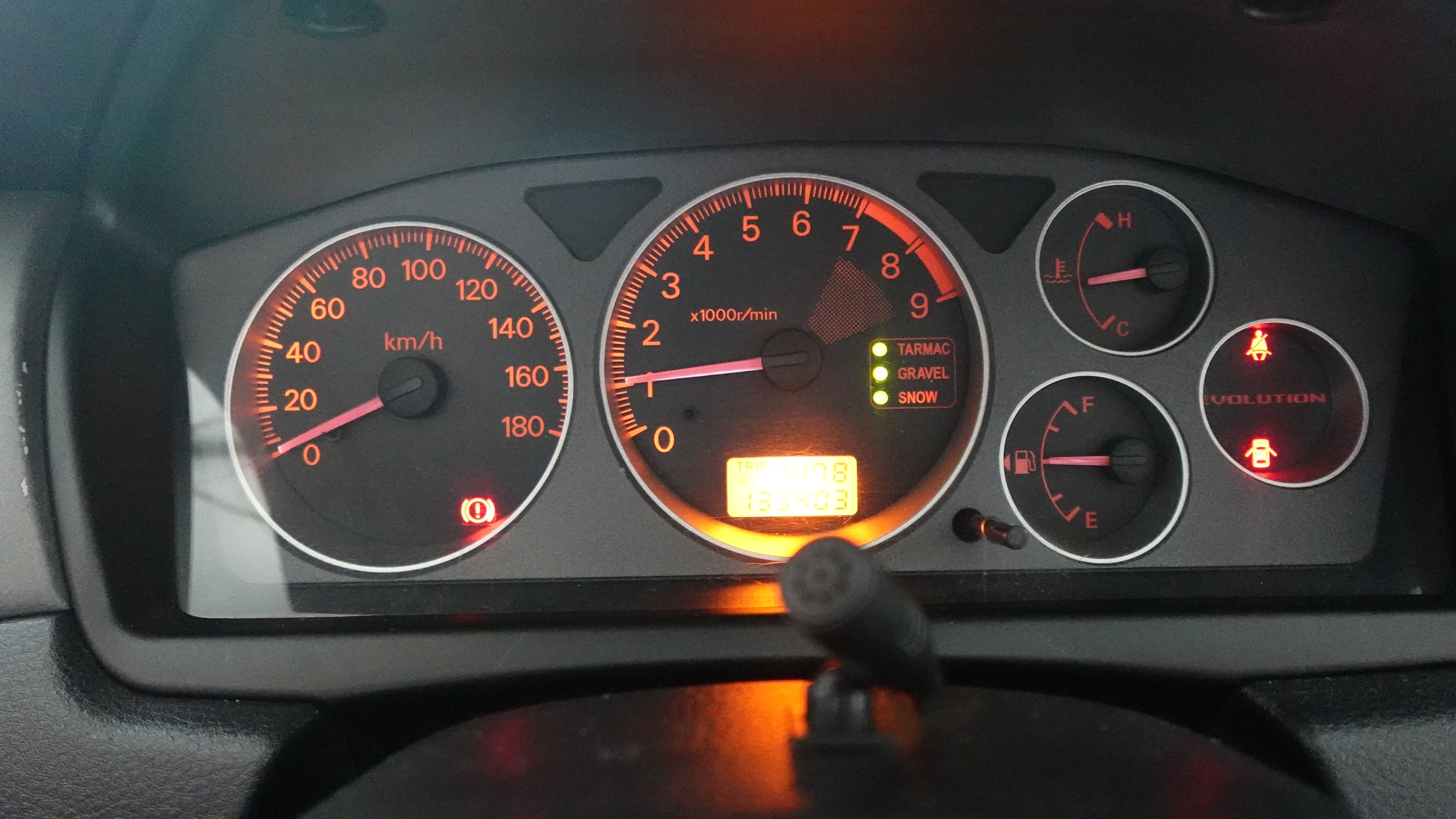 2001 Mitsubishi Lancer Evolution VII GSR (CT9A)