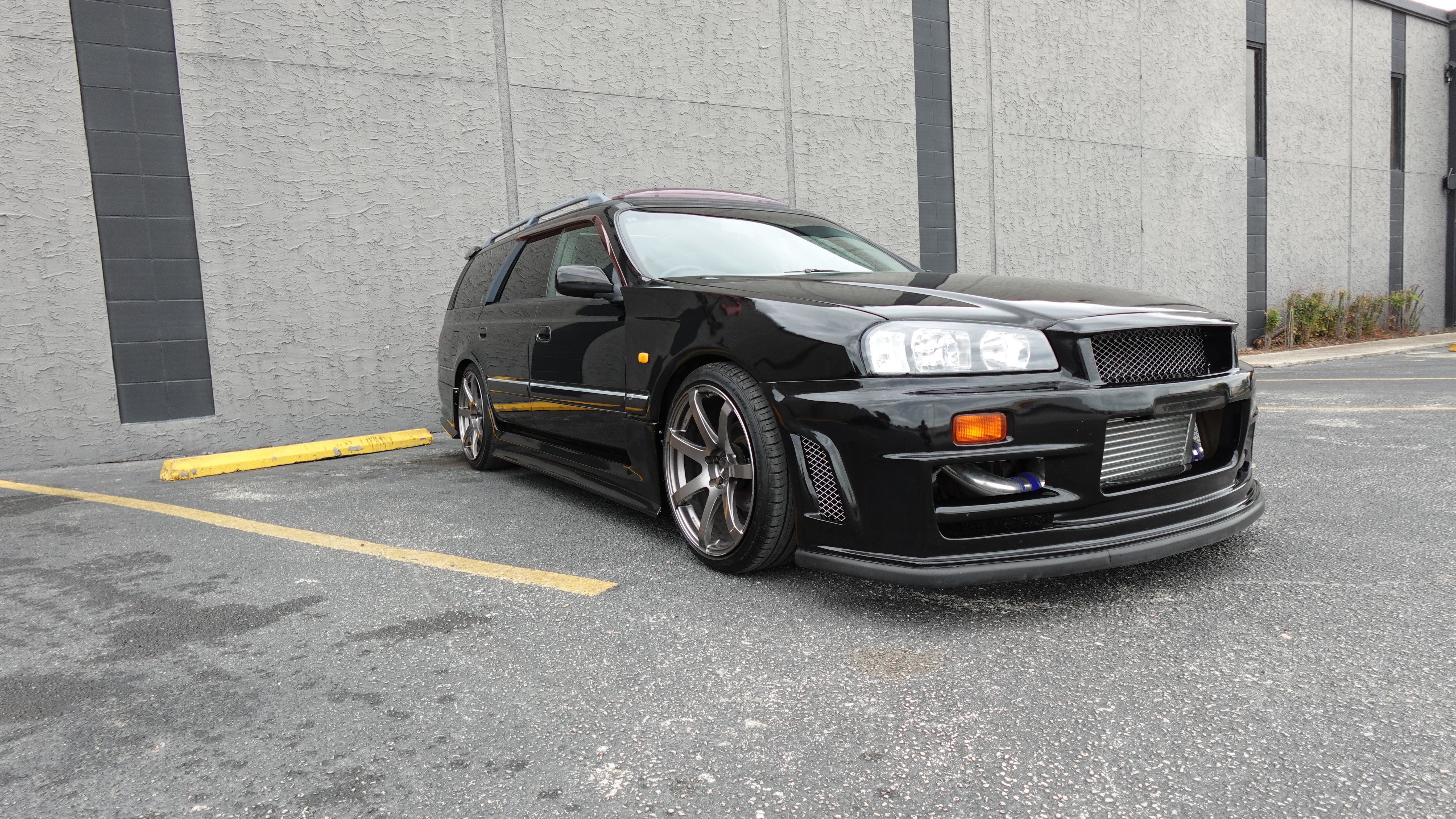 2000 Nissan Stagea 25T RS Four V R34 Front conversion