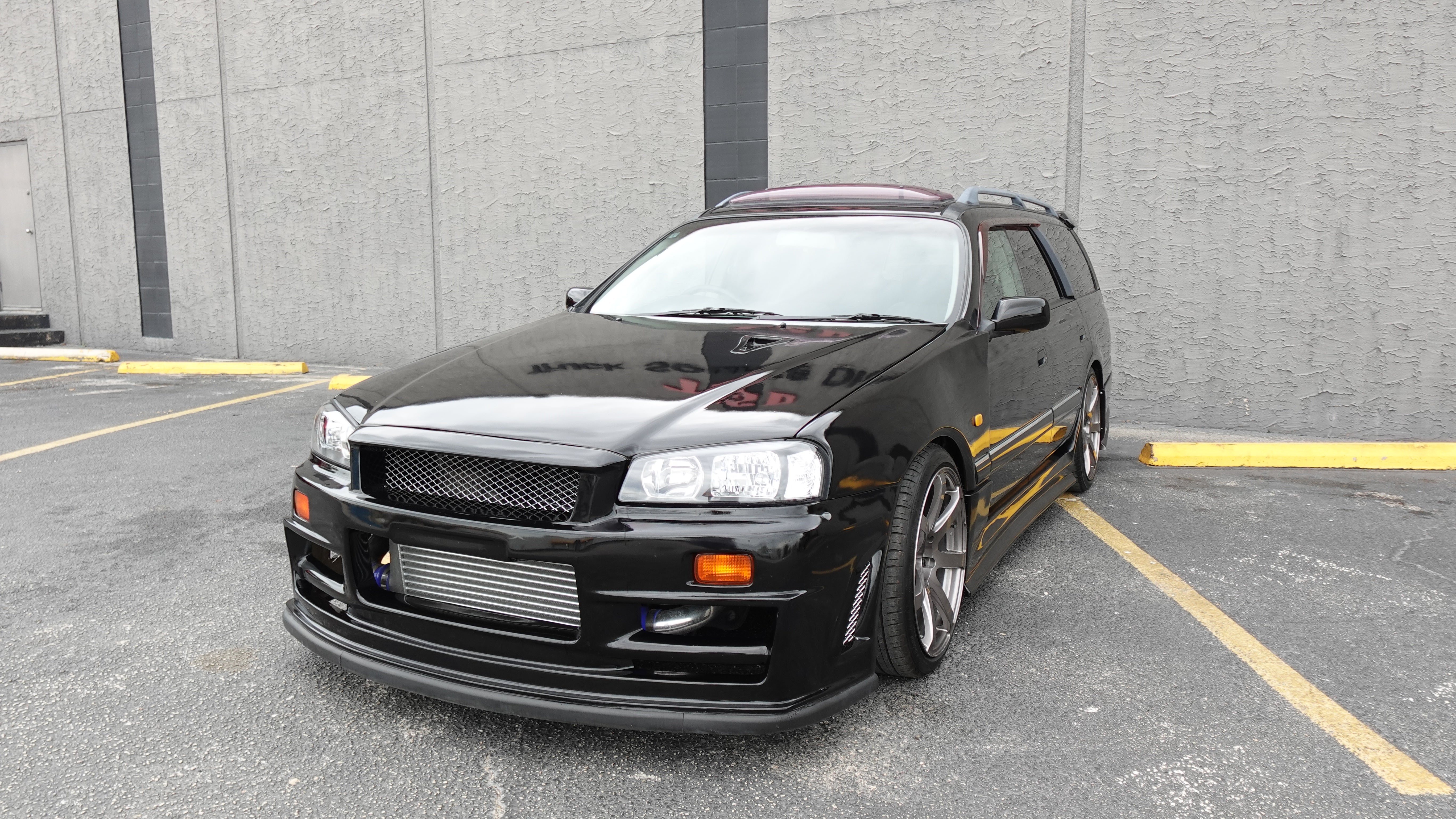 2000 Nissan Stagea 25T RS Four V R34 Front conversion
