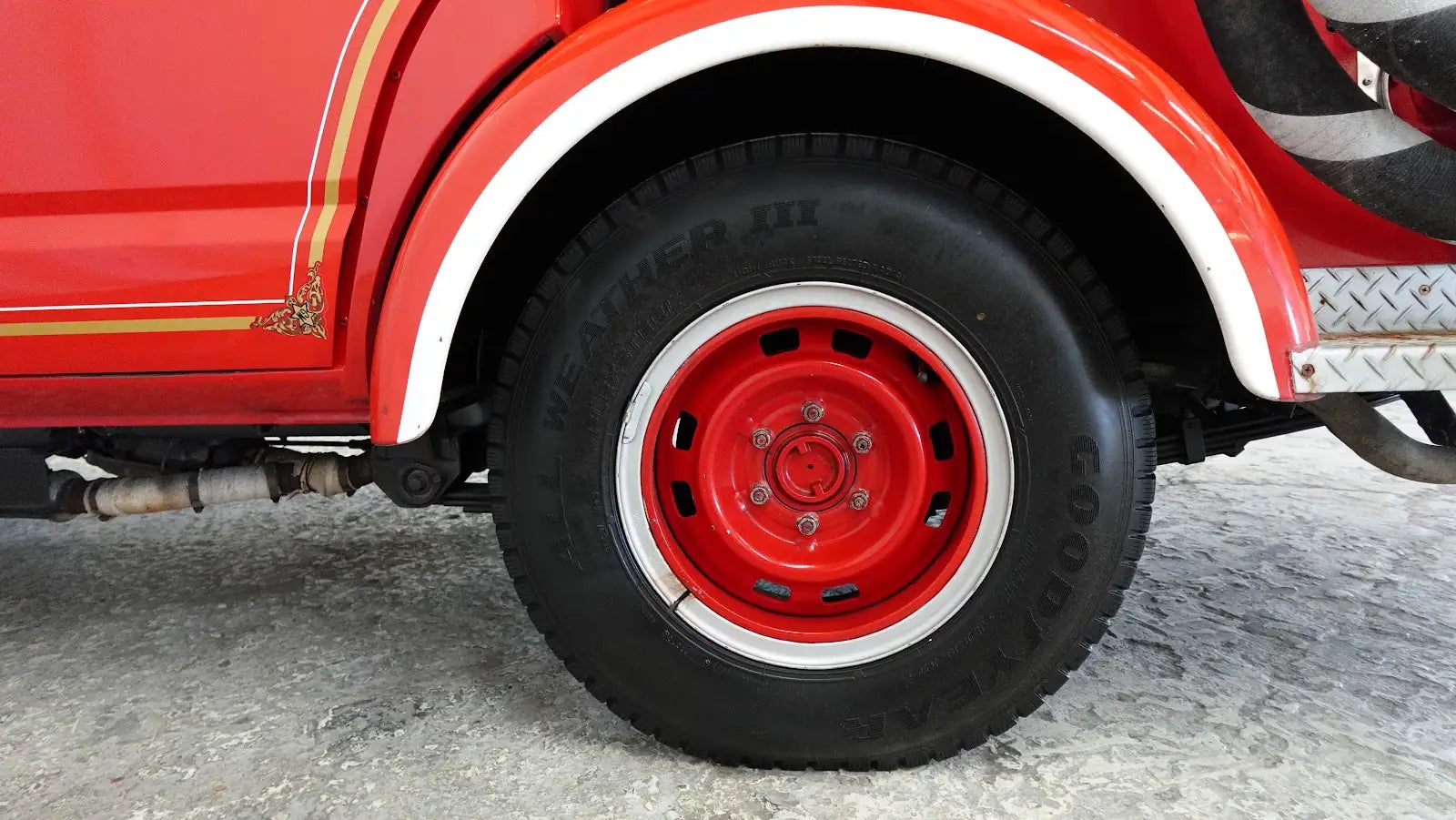 1996 Nissan Safari Fire Truck