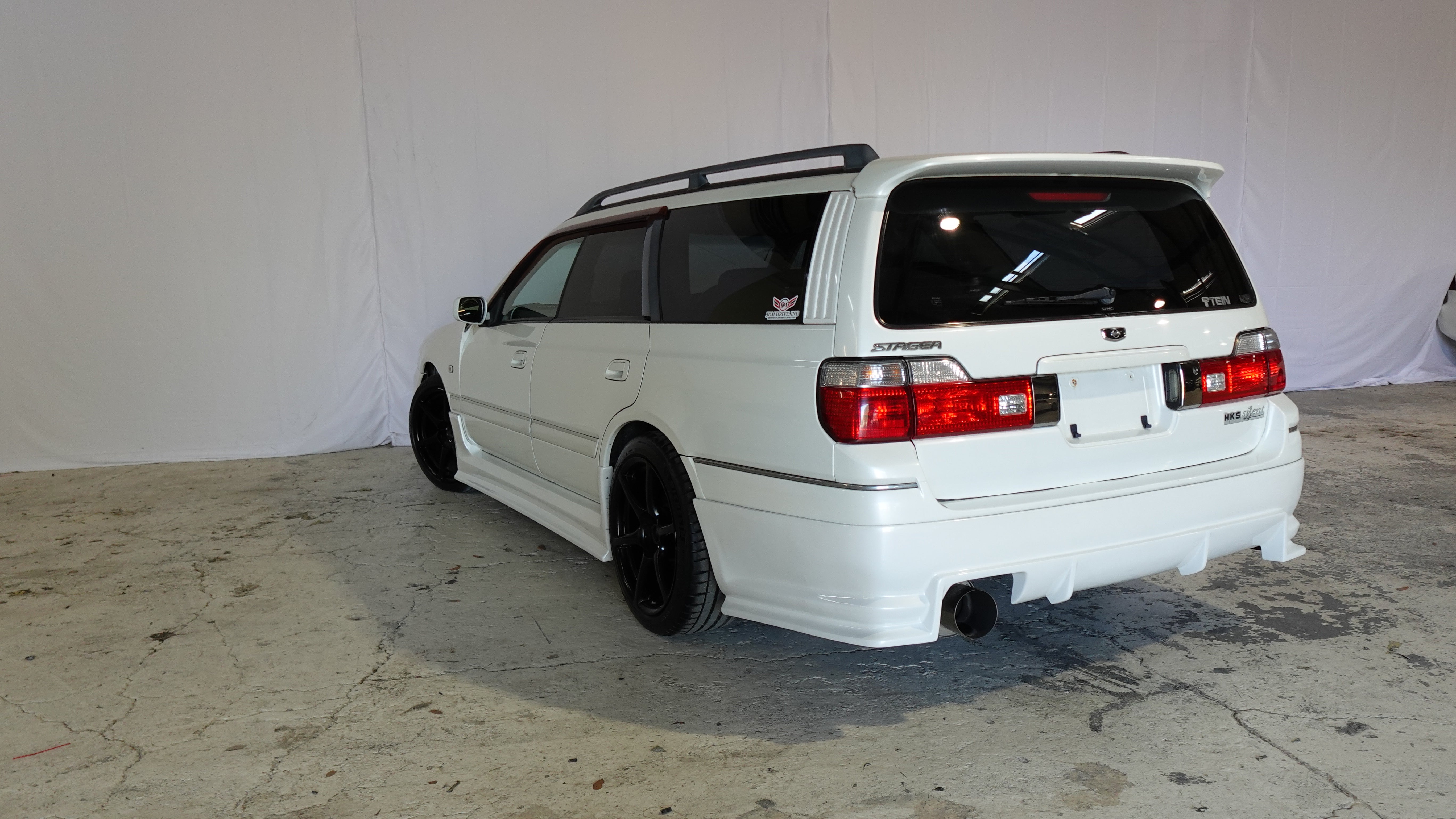 1999 Nissan Stagea RS Four V GTR R34 front conversion