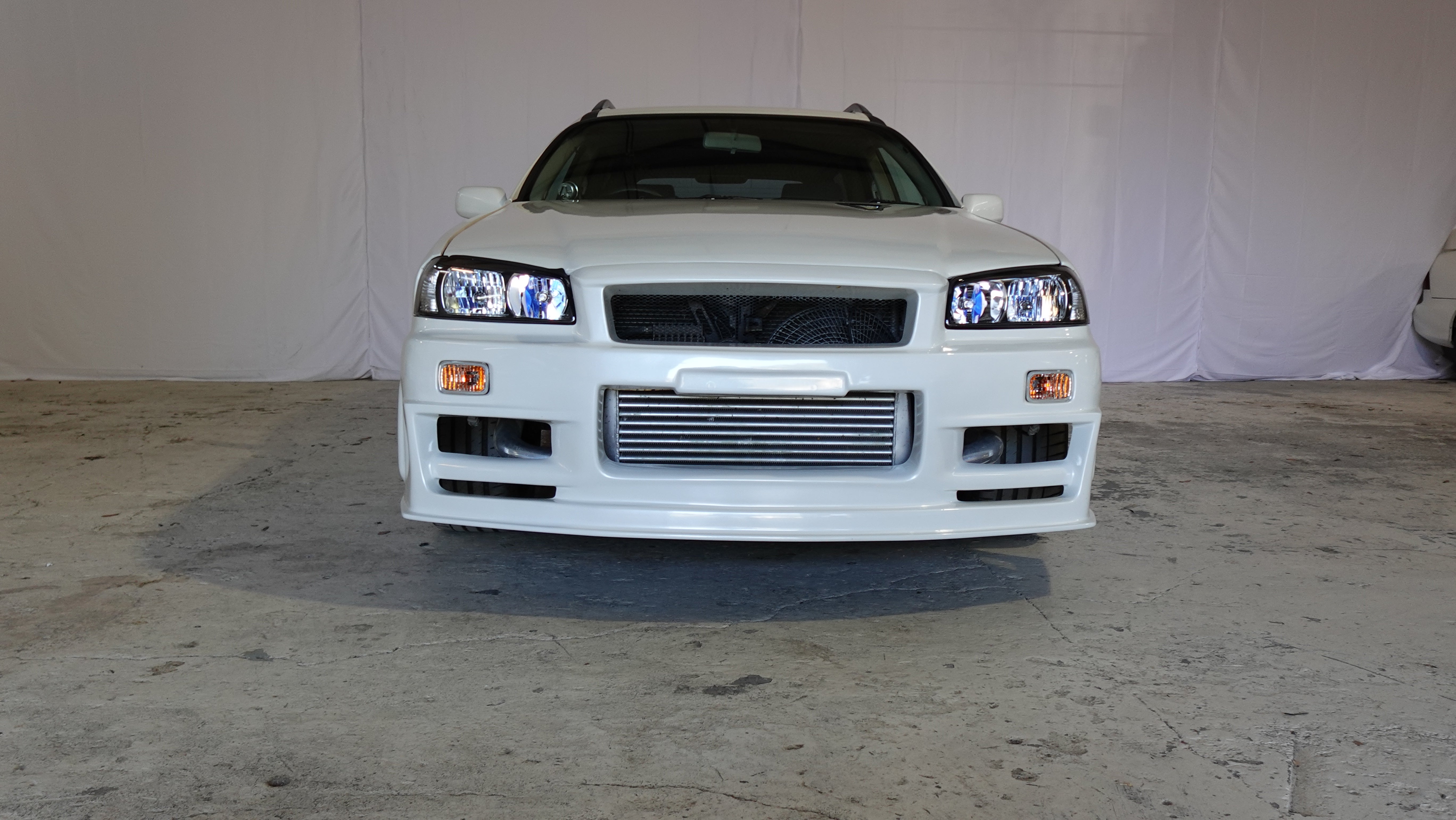 1999 Nissan Stagea RS Four V GTR R34 front conversion