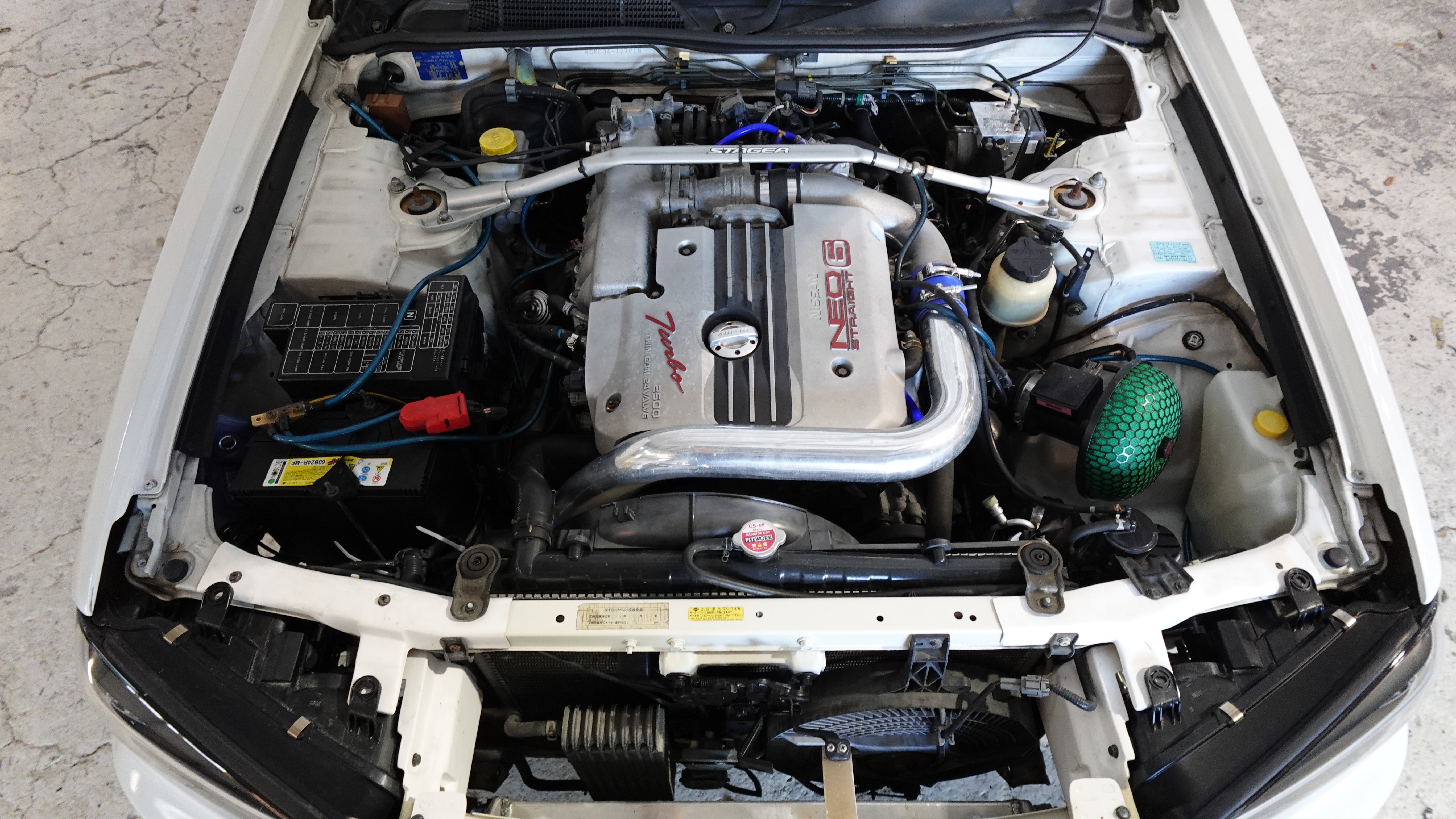 1999 Nissan Stagea RS Four V GTR R34 front conversion